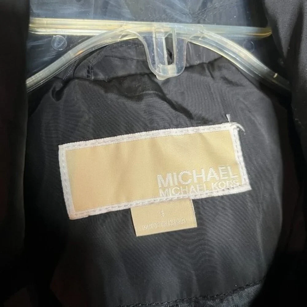Michael Kors quilted down parka